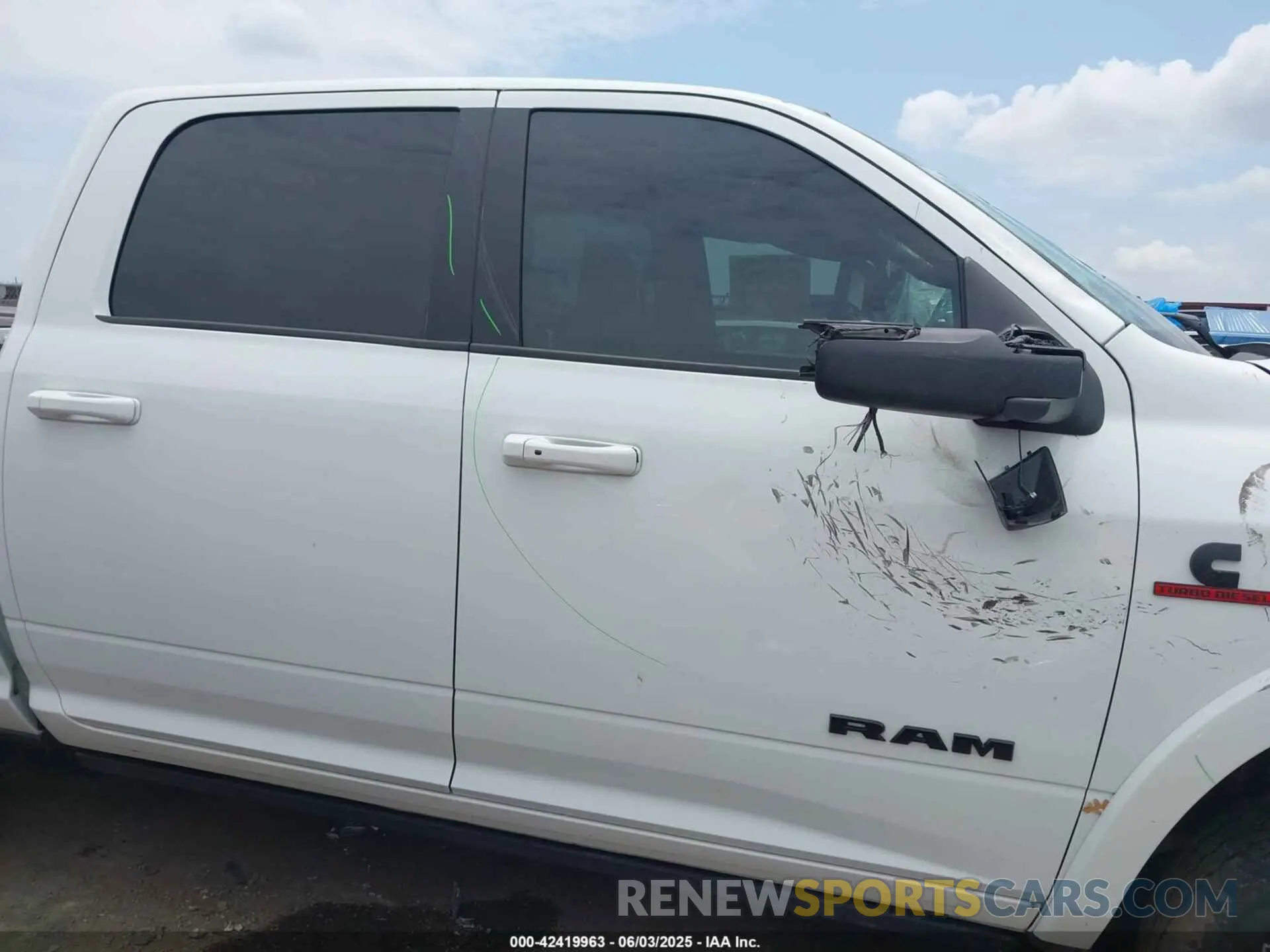 12 Photograph of a damaged car 3C6UR5SL7RG118994 RAM 2500 2024