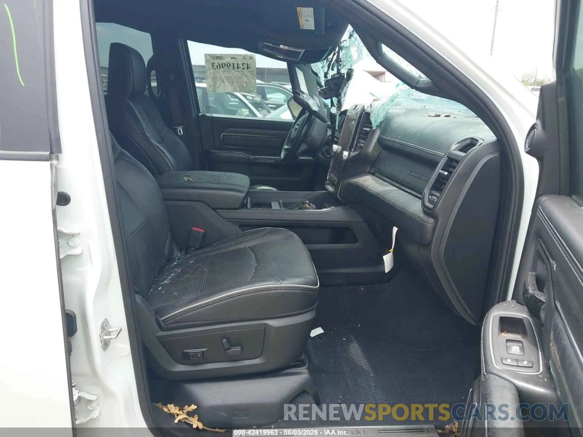 5 Photograph of a damaged car 3C6UR5SL7RG118994 RAM 2500 2024