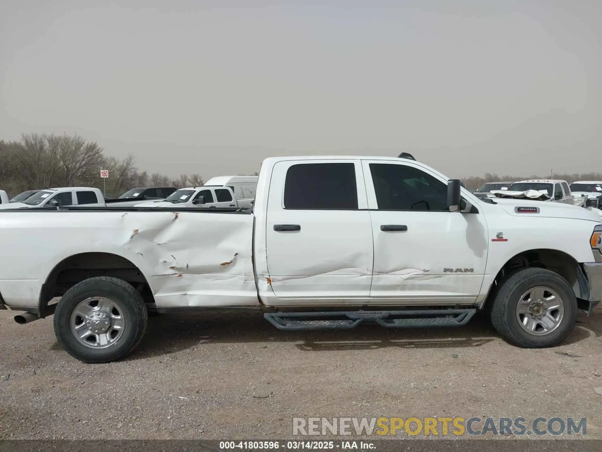 13 Photograph of a damaged car 3C63R3GL6KG642555 RAM 3500 2019