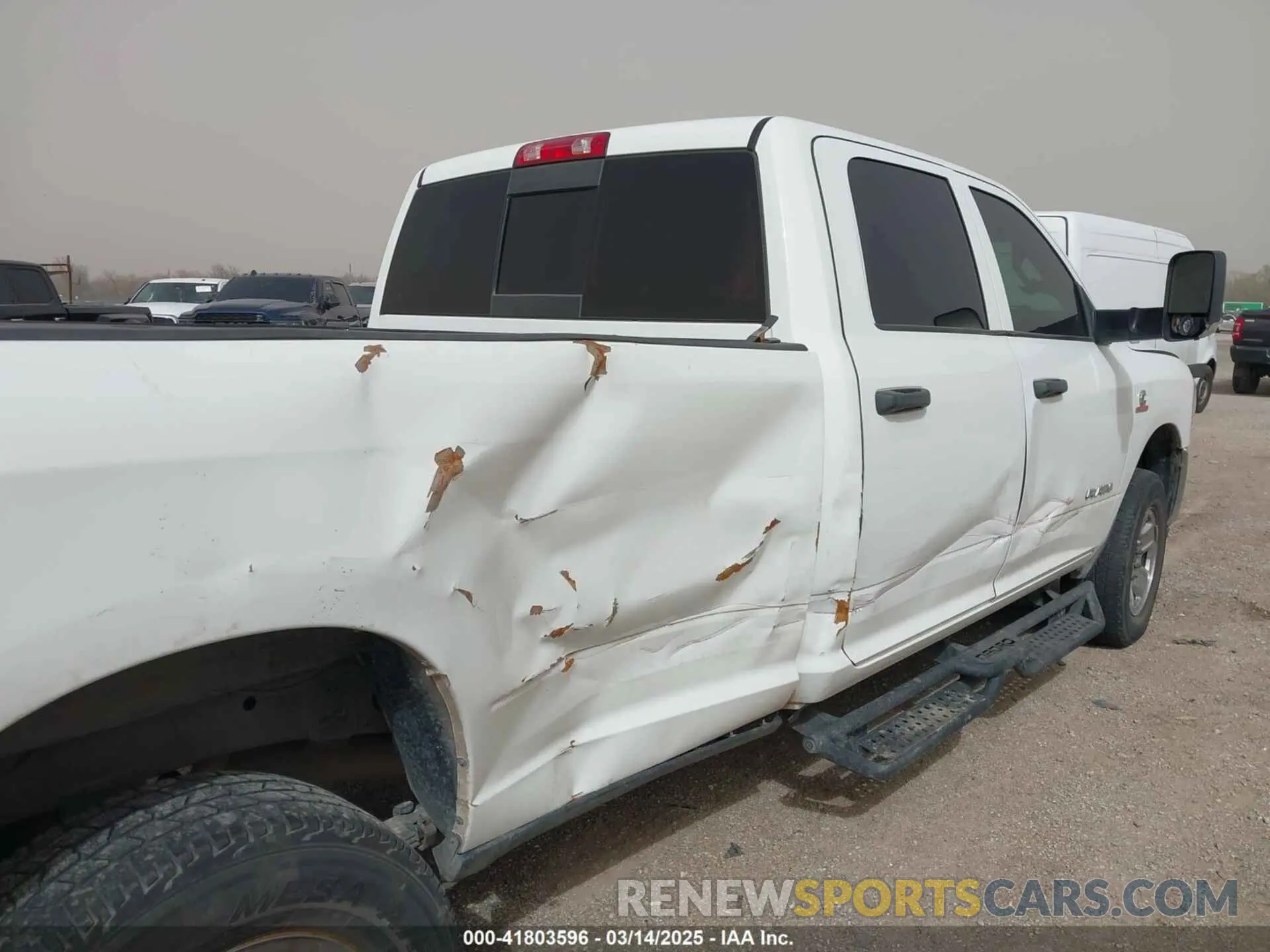 6 Photograph of a damaged car 3C63R3GL6KG642555 RAM 3500 2019
