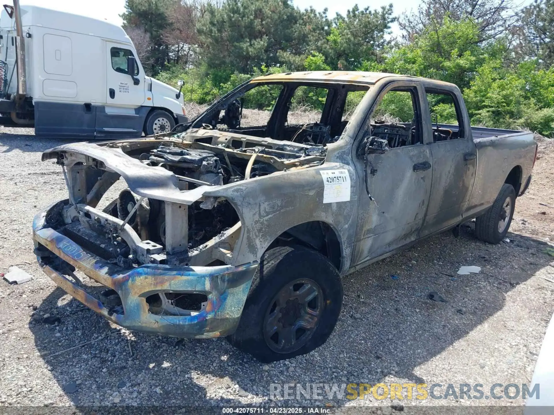 2 Photograph of a damaged car 3C63R3HL4KG614722 RAM 3500 2019
