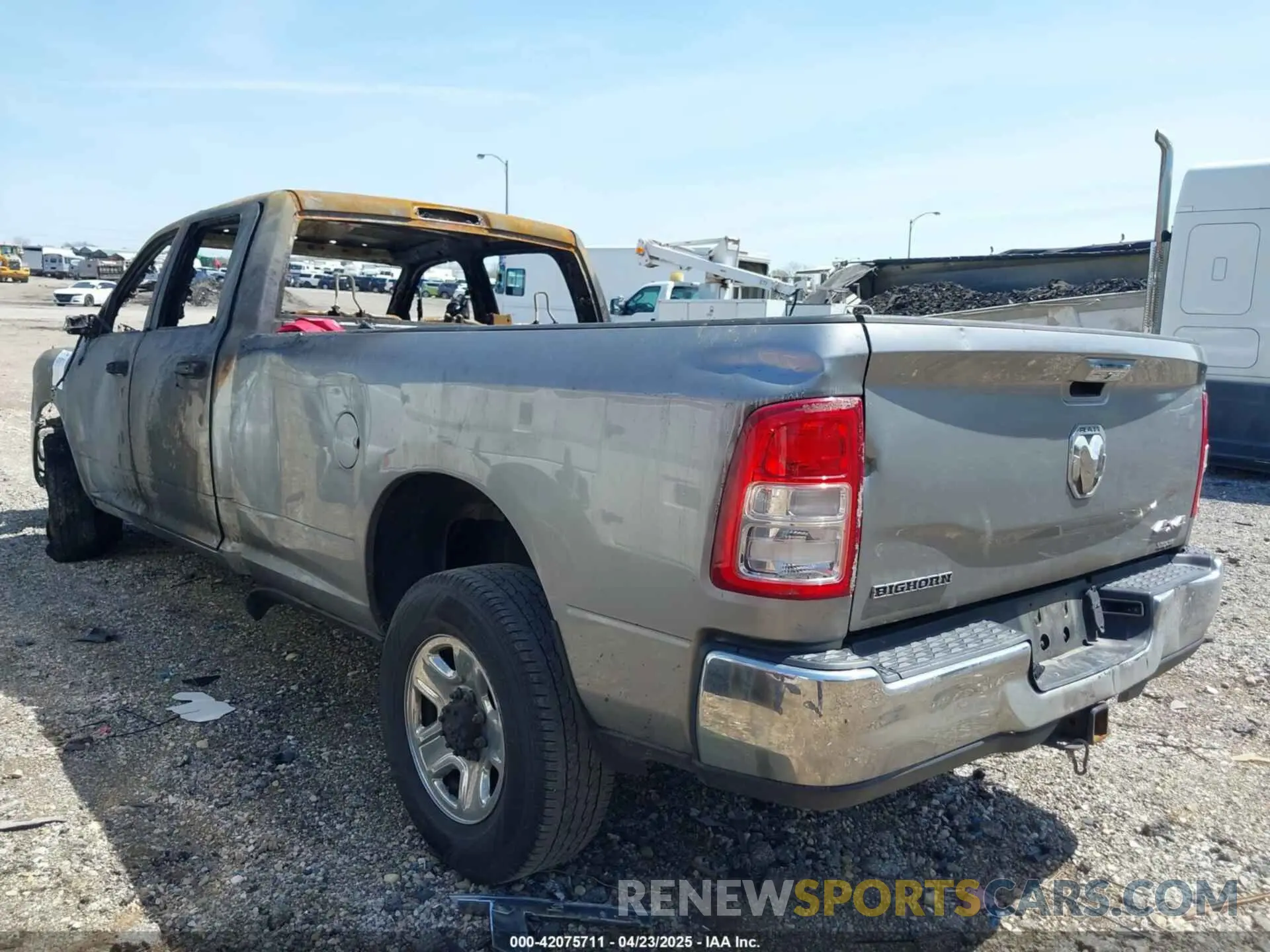 3 Photograph of a damaged car 3C63R3HL4KG614722 RAM 3500 2019