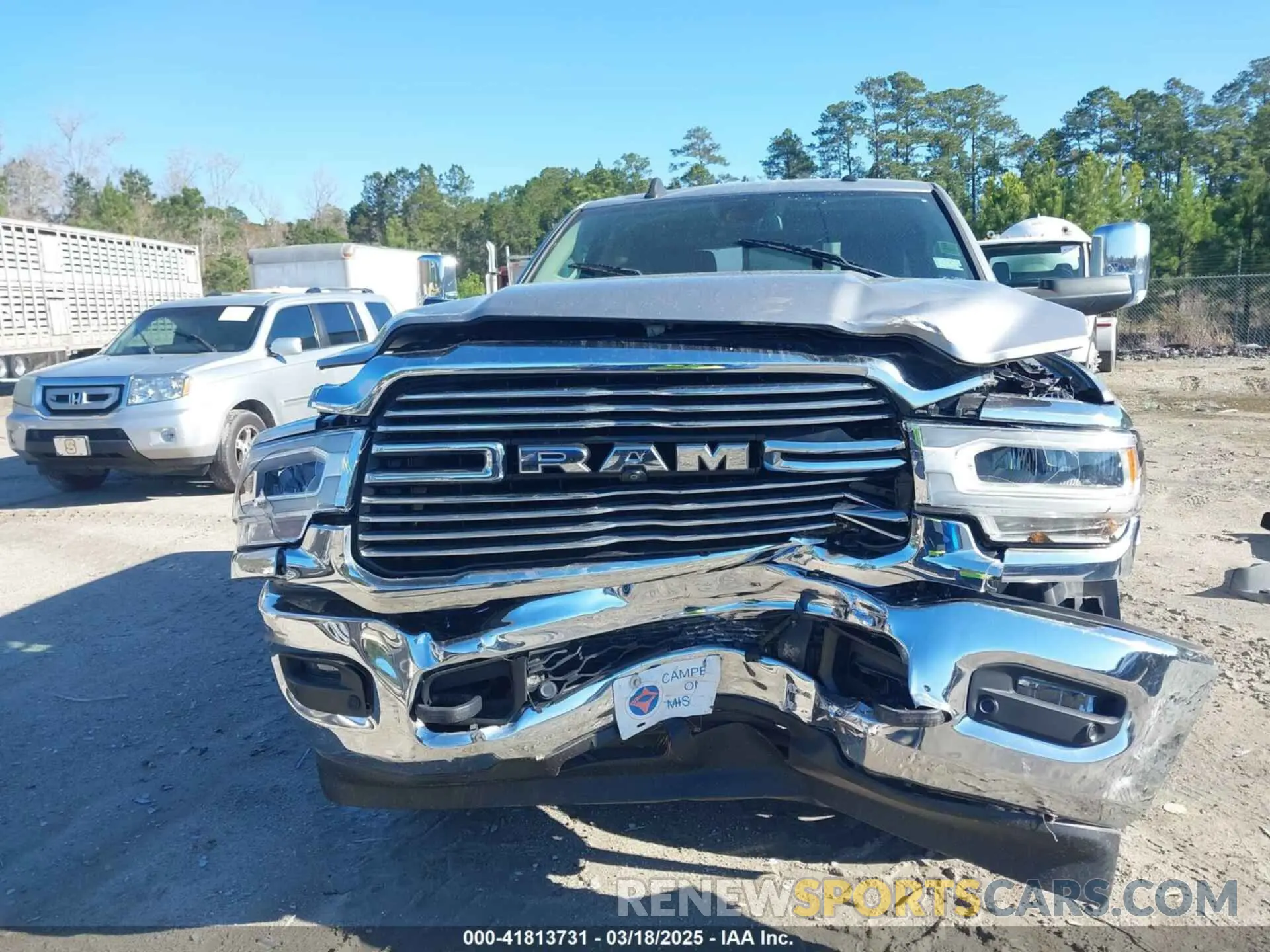 12 Photograph of a damaged car 3C63R3JL4KG716015 RAM 3500 2019