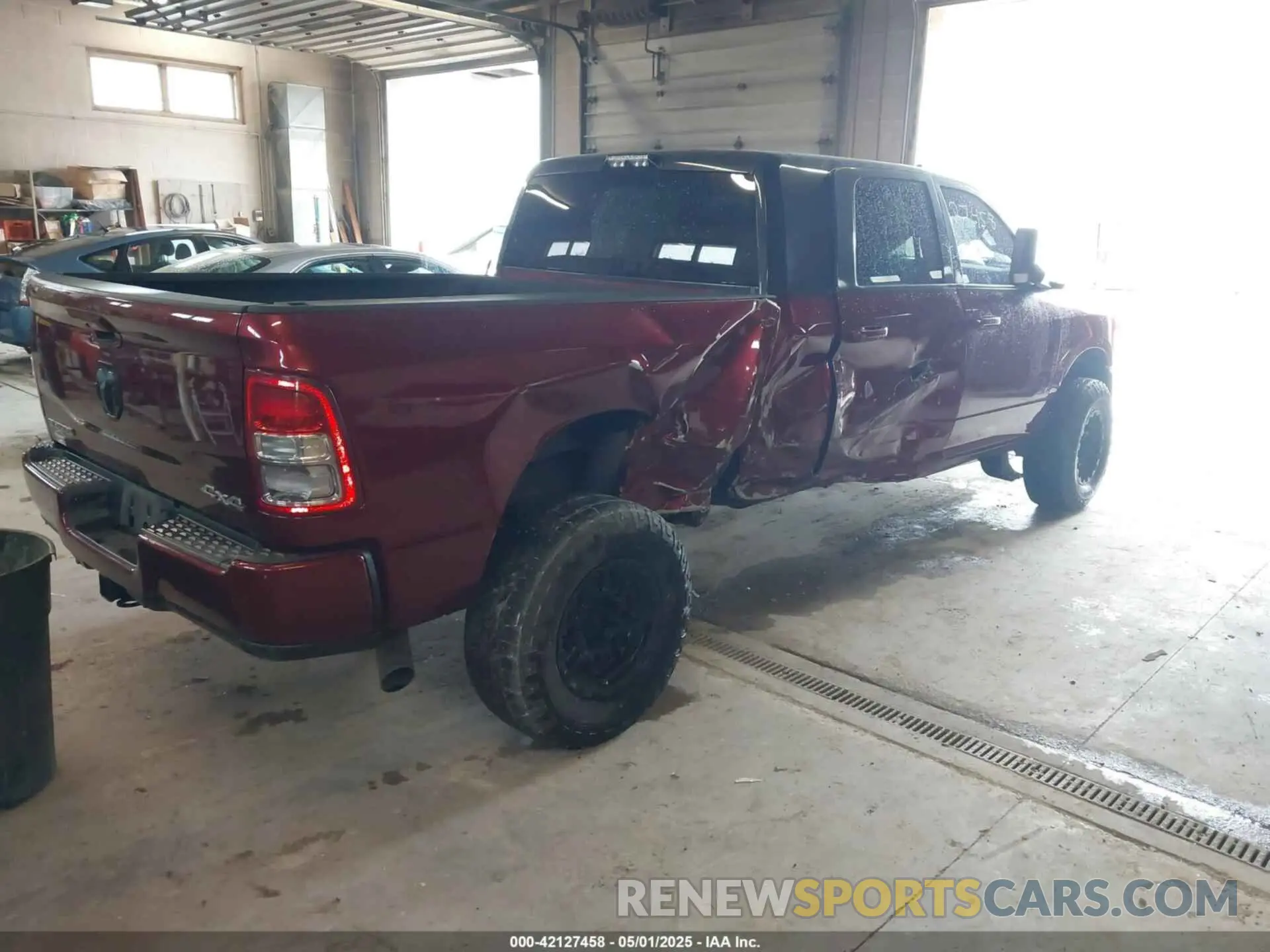 4 Photograph of a damaged car 3C63R3LL9KG676236 RAM 3500 2019