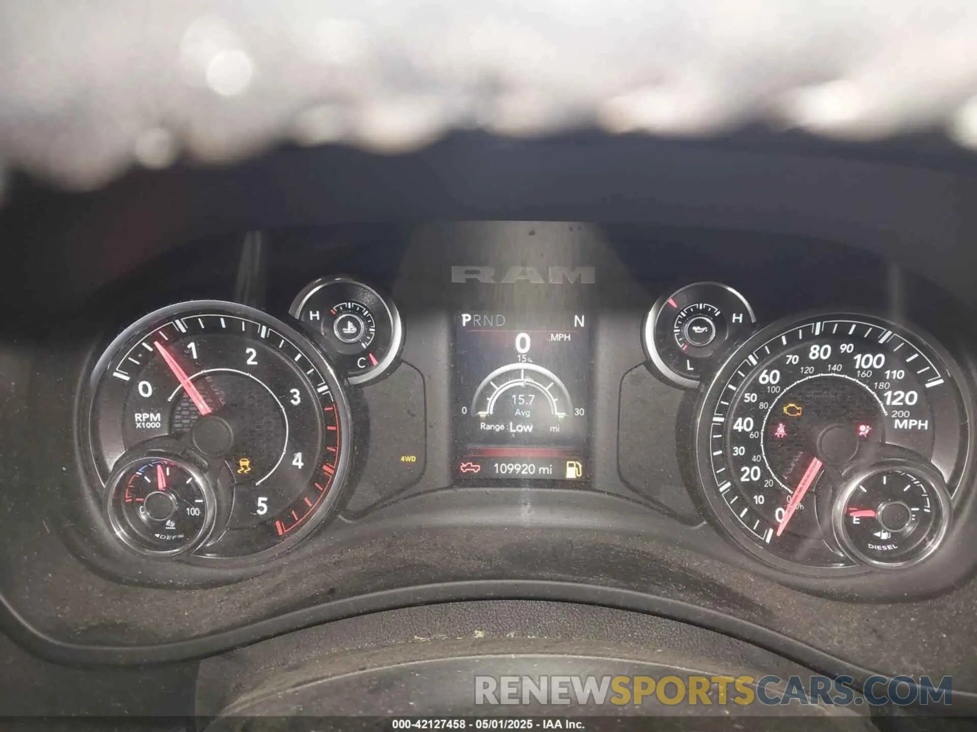 5 Photograph of a damaged car 3C63R3LL9KG676236 RAM 3500 2019