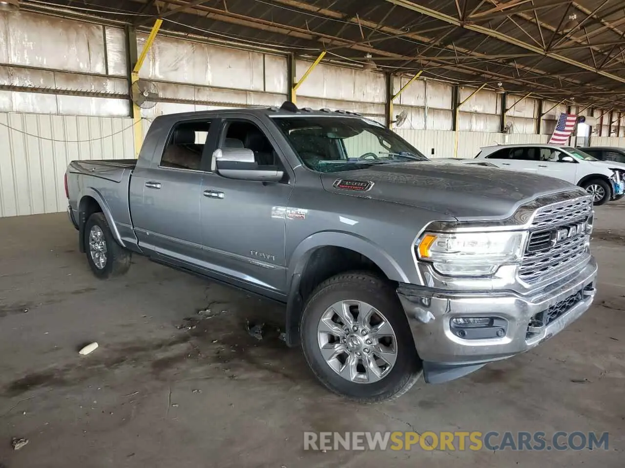 4 Photograph of a damaged car 3C63R3PJ3KG573645 RAM 3500 2019