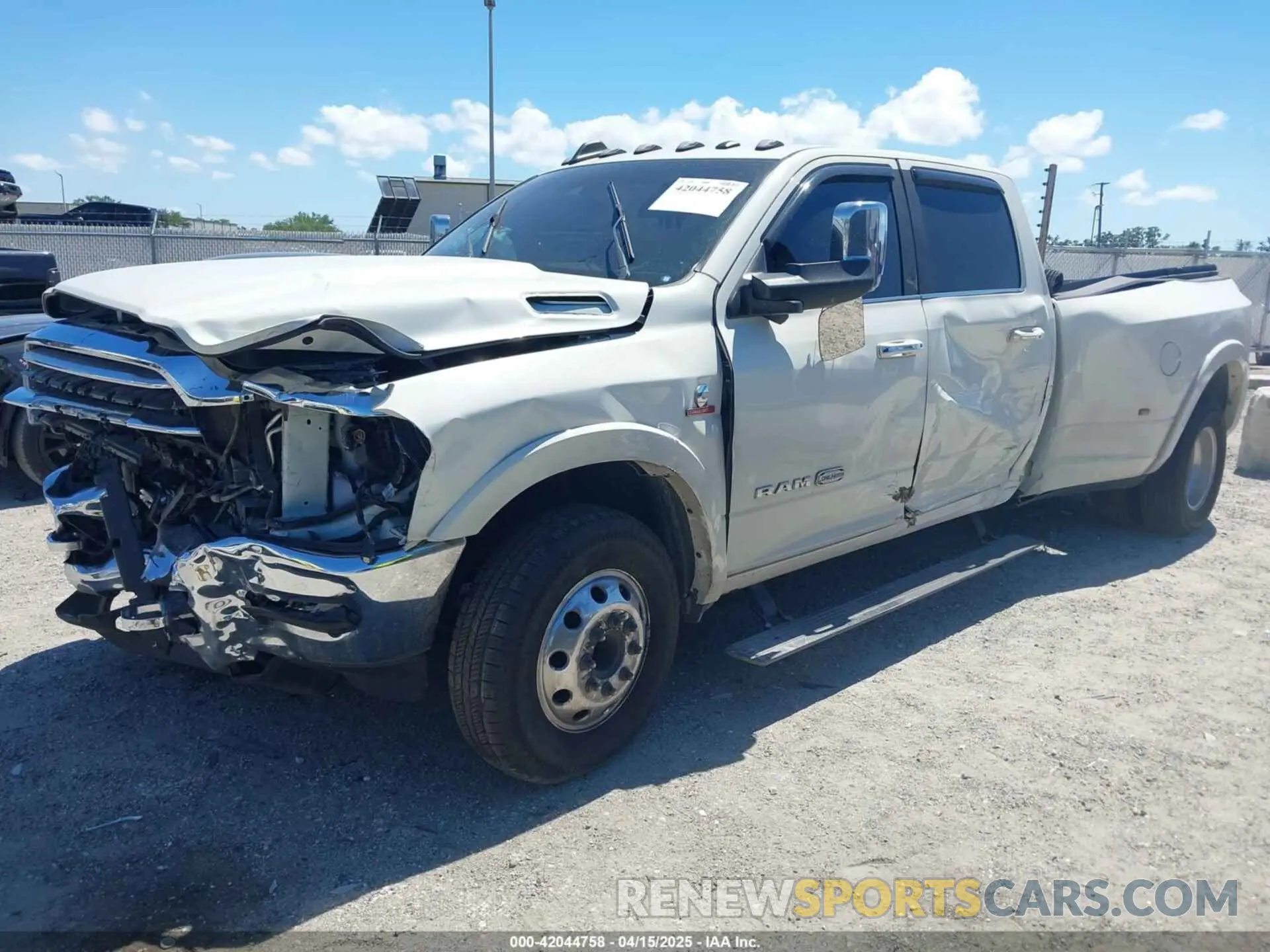 2 Photograph of a damaged car 3C63RPKL7KG560333 RAM 3500 2019