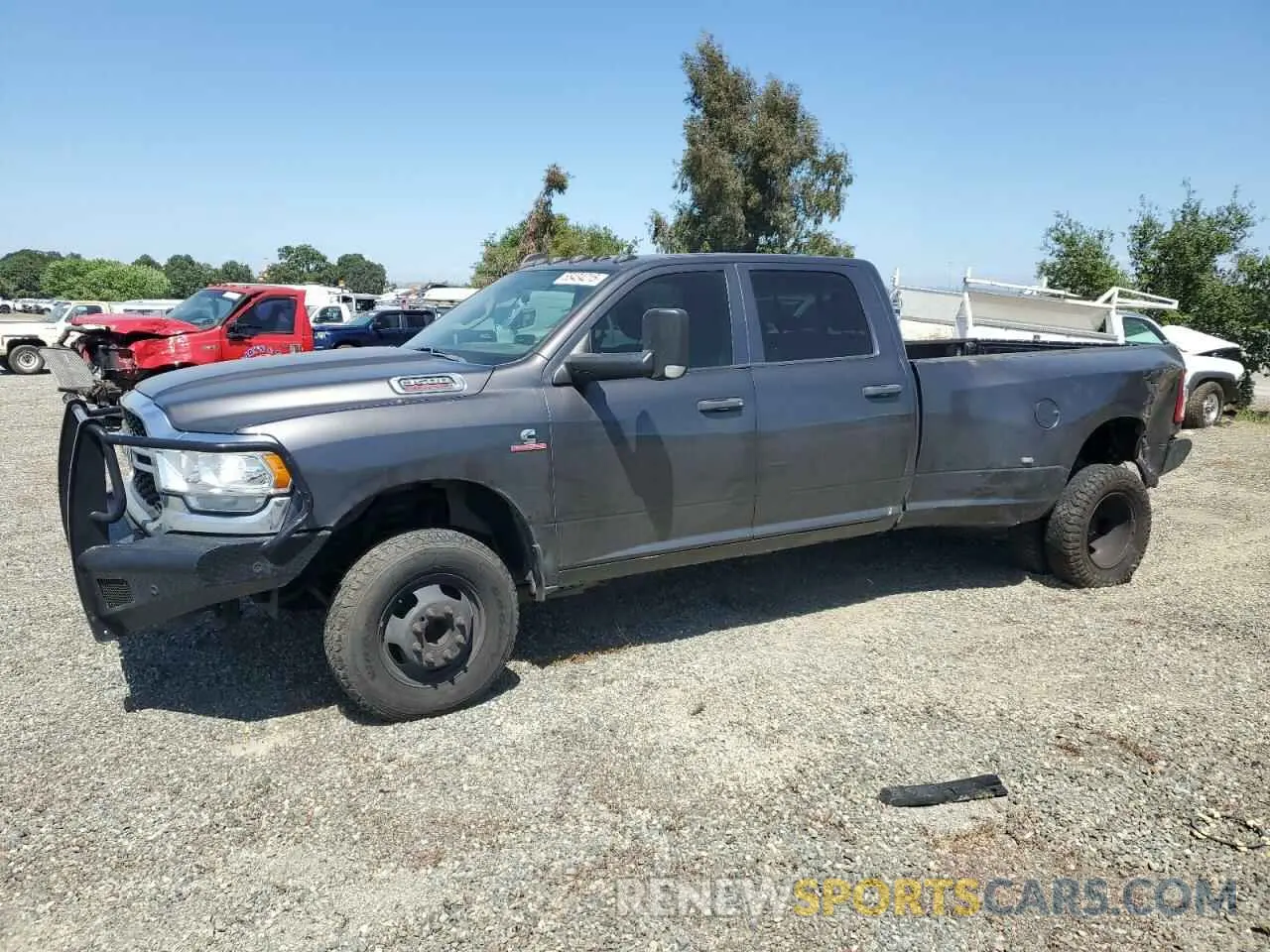 1 Photograph of a damaged car 3C63RRGL1KG692203 RAM 3500 2019