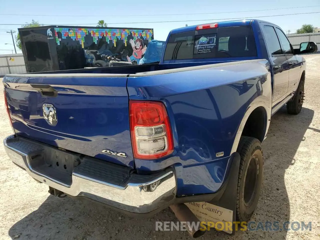 3 Photograph of a damaged car 3C63RRGL8KG596083 RAM 3500 2019