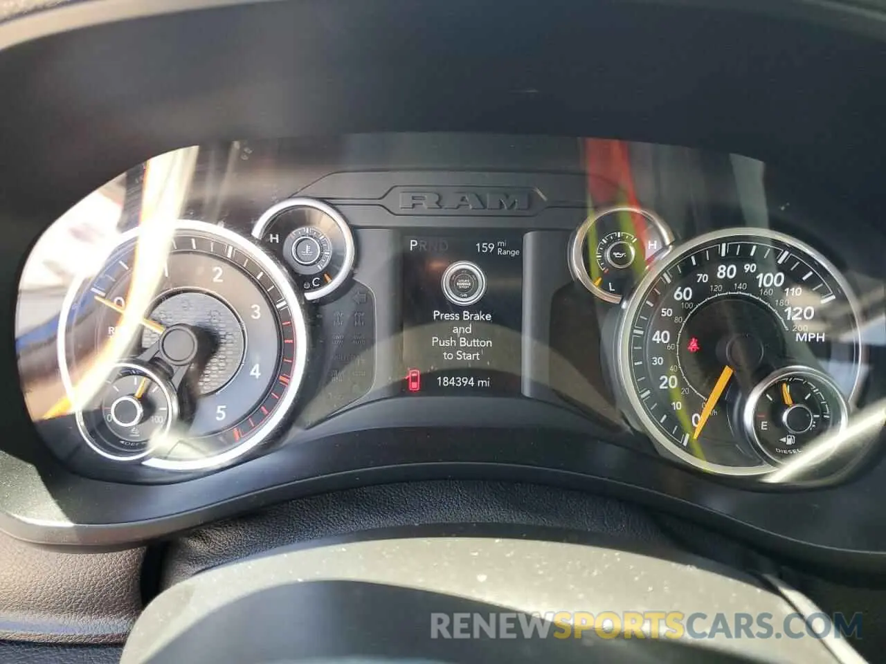 9 Photograph of a damaged car 3C63RRGL8KG596083 RAM 3500 2019
