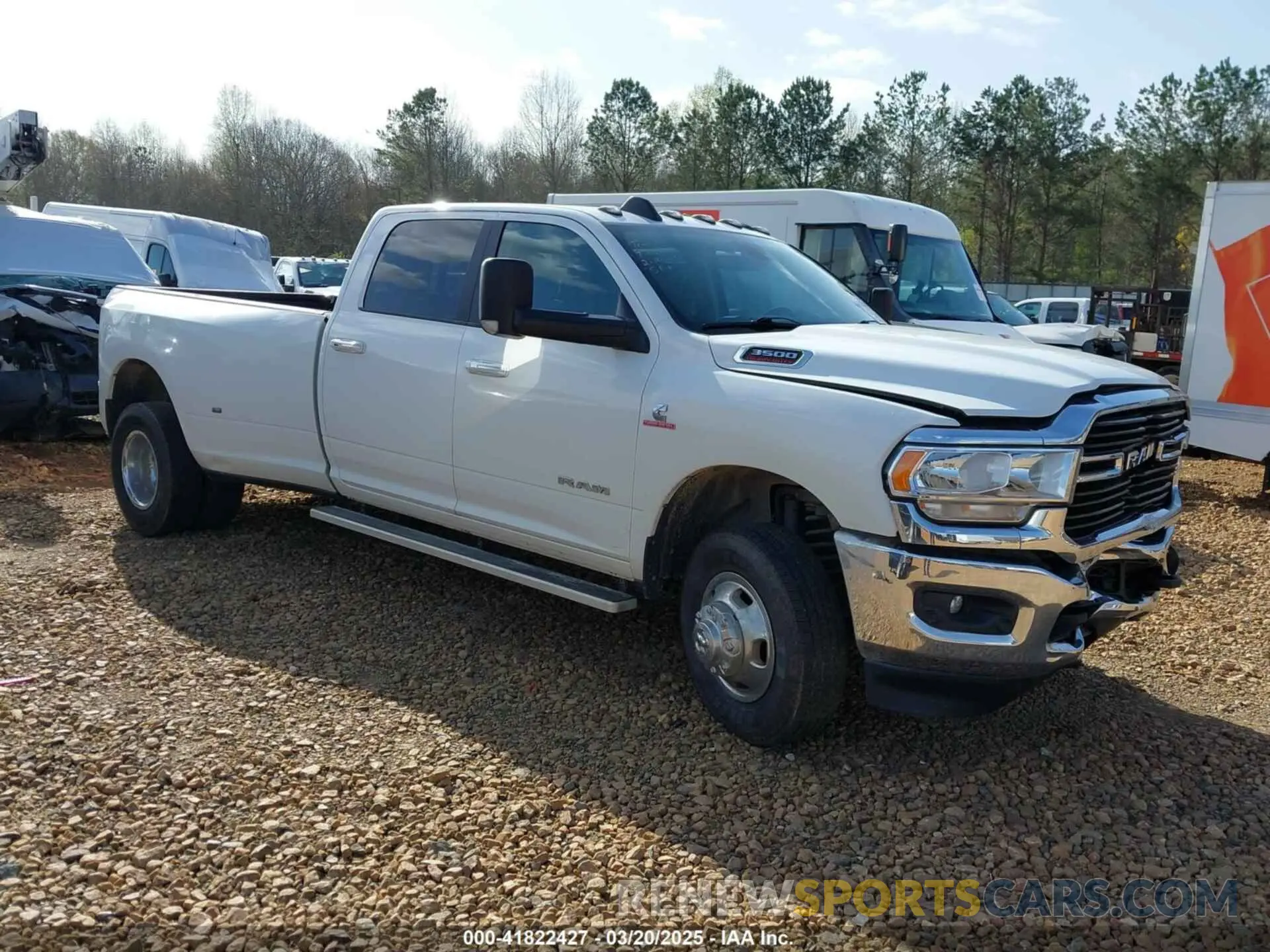 1 Photograph of a damaged car 3C63RRHL6KG555689 RAM 3500 2019