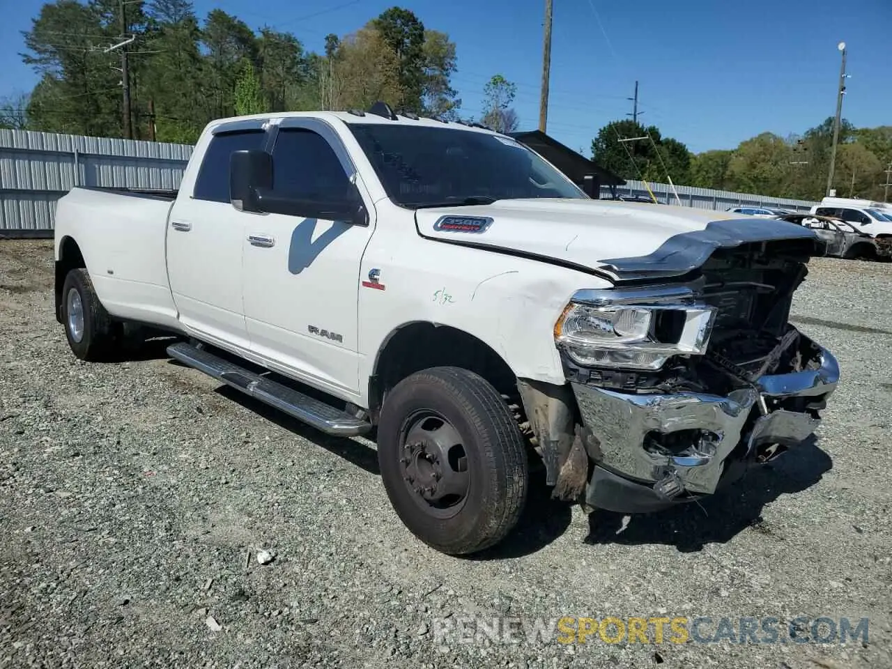4 Photograph of a damaged car 3C63RRHL8KG725597 RAM 3500 2019