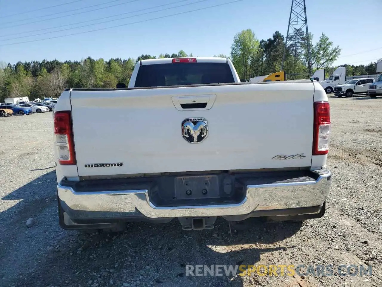 6 Photograph of a damaged car 3C63RRHL8KG725597 RAM 3500 2019