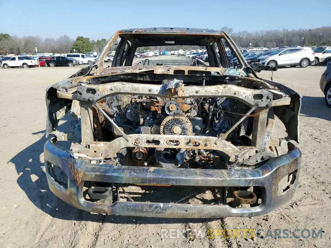 5 Photograph of a damaged car 3C63R3GL0LG232674 RAM 3500 2020