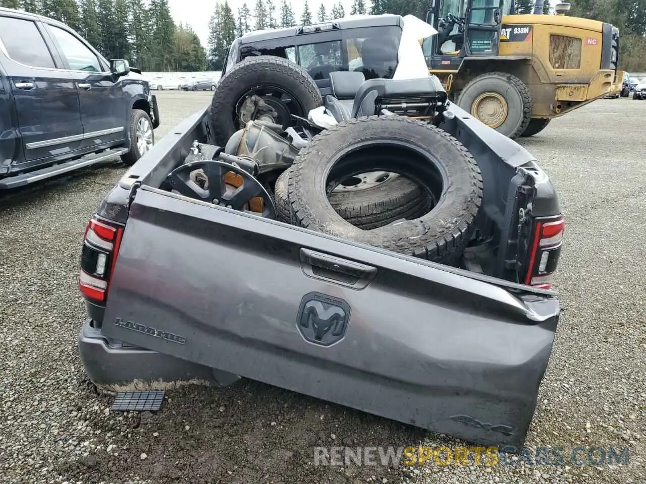 6 Photograph of a damaged car 3C63R3JL0LG121079 RAM 3500 2020
