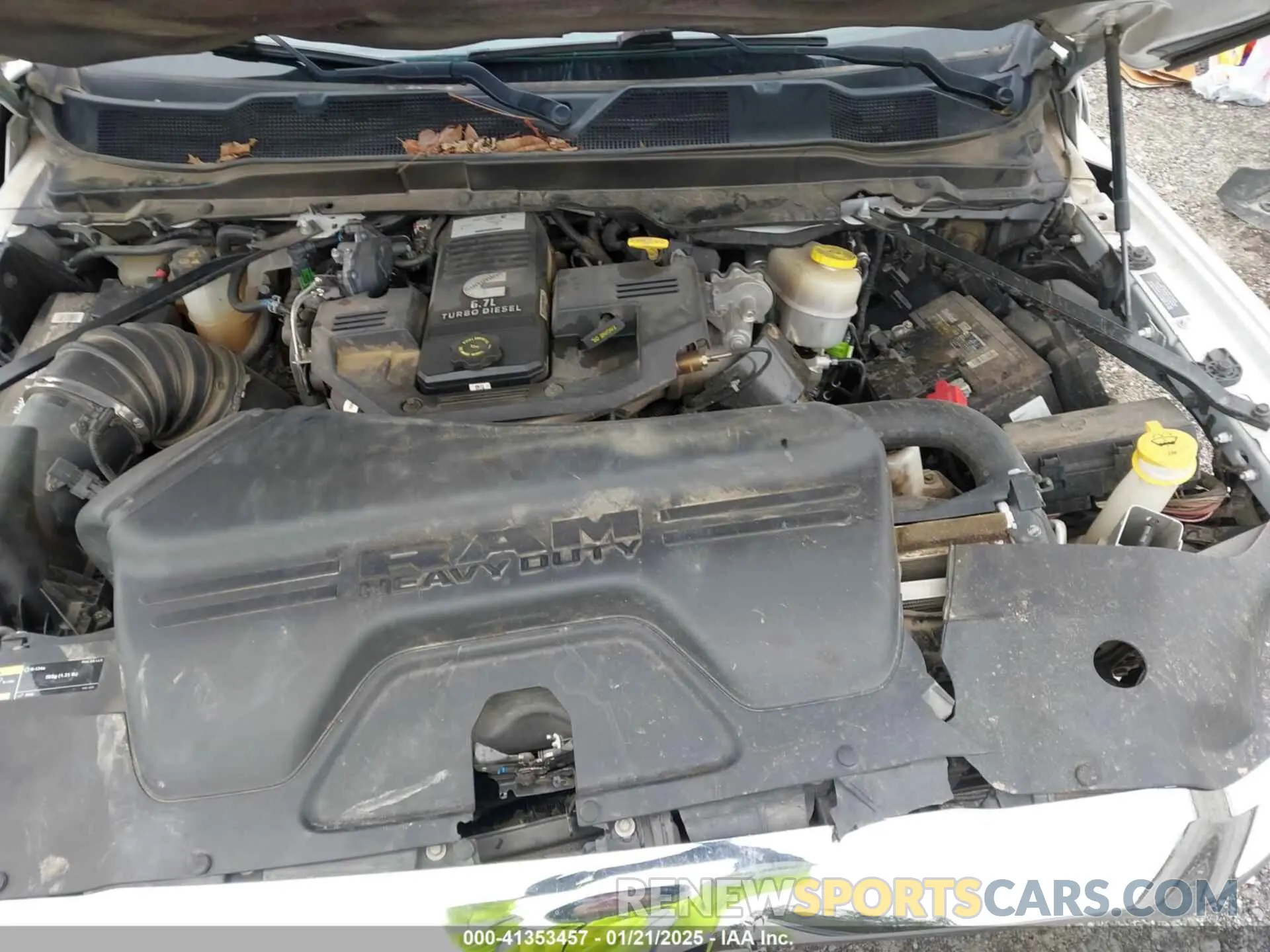 10 Photograph of a damaged car 3C63RRGL4LG114369 RAM 3500 2020