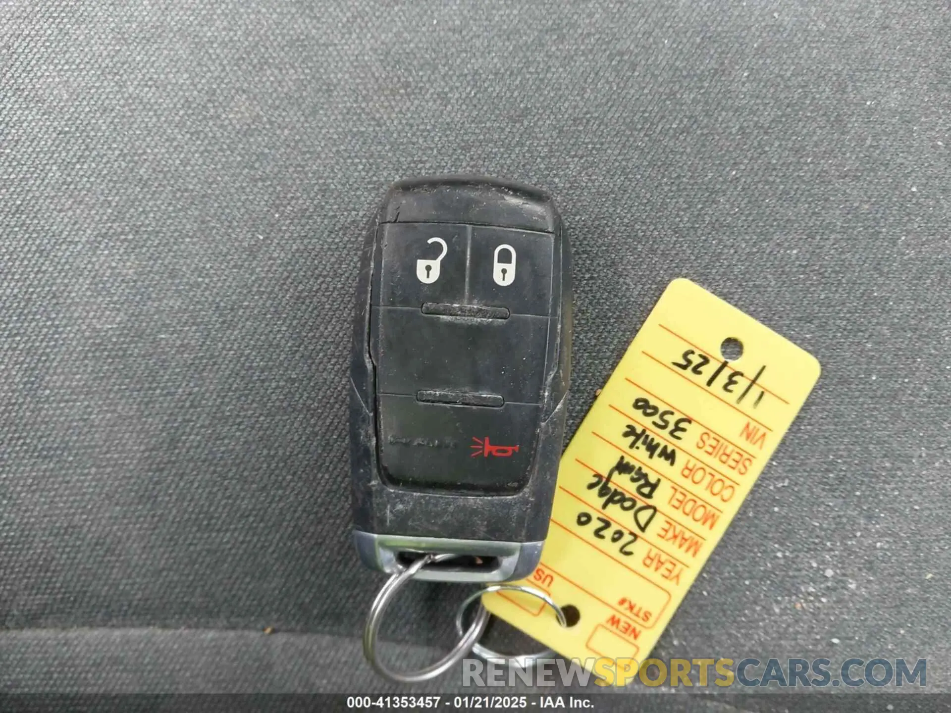 11 Photograph of a damaged car 3C63RRGL4LG114369 RAM 3500 2020