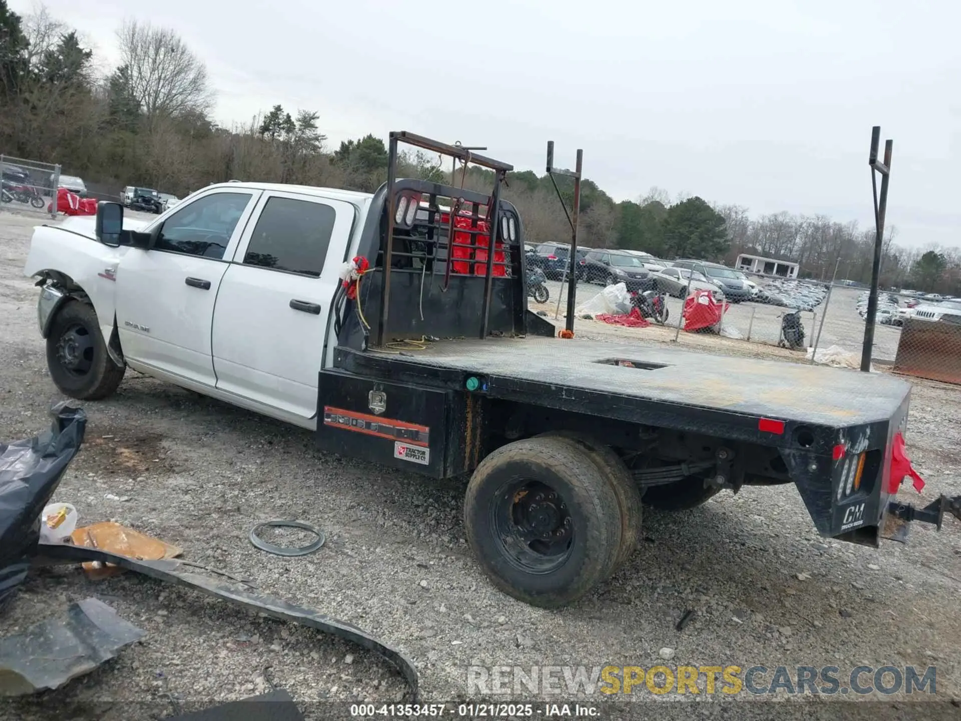 3 Photograph of a damaged car 3C63RRGL4LG114369 RAM 3500 2020