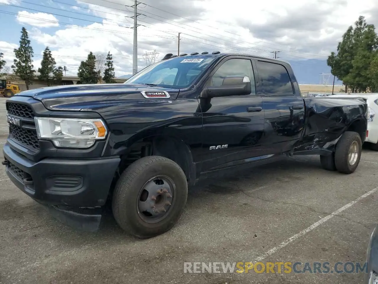 1 Photograph of a damaged car 3C63RRGL4LG169632 RAM 3500 2020