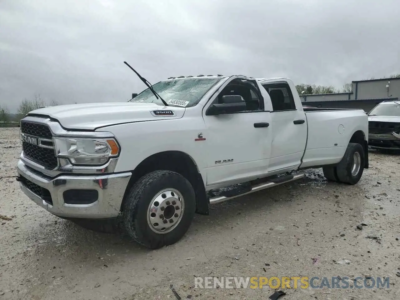 1 Photograph of a damaged car 3C63RRGL6LG279162 RAM 3500 2020