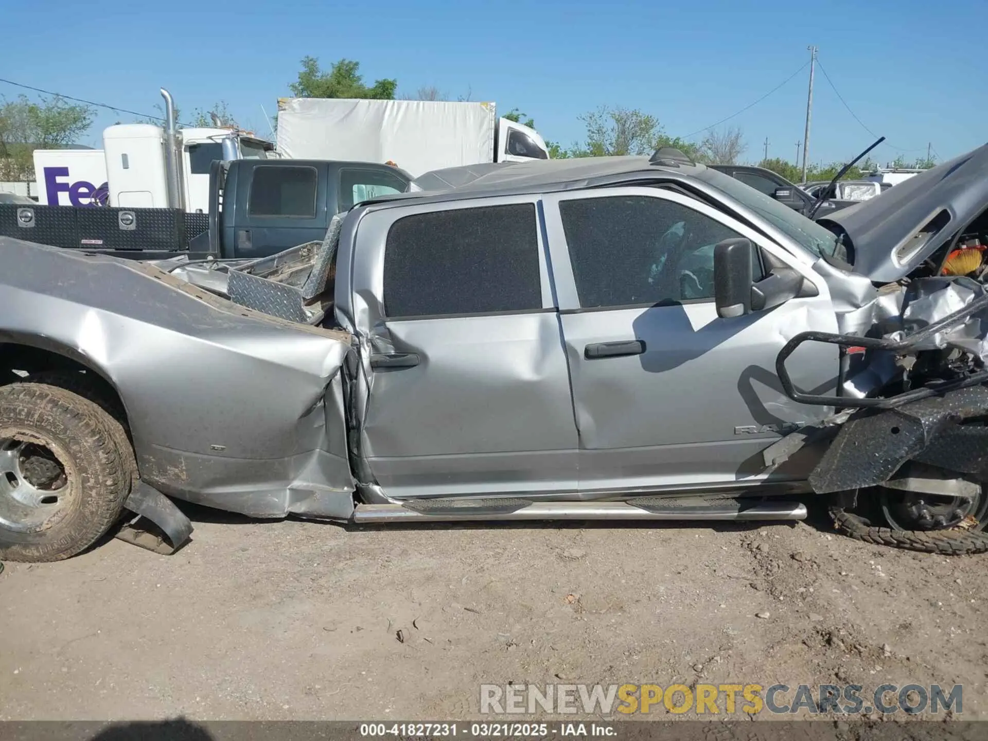 13 Photograph of a damaged car 3C63RRGLXLG114067 RAM 3500 2020