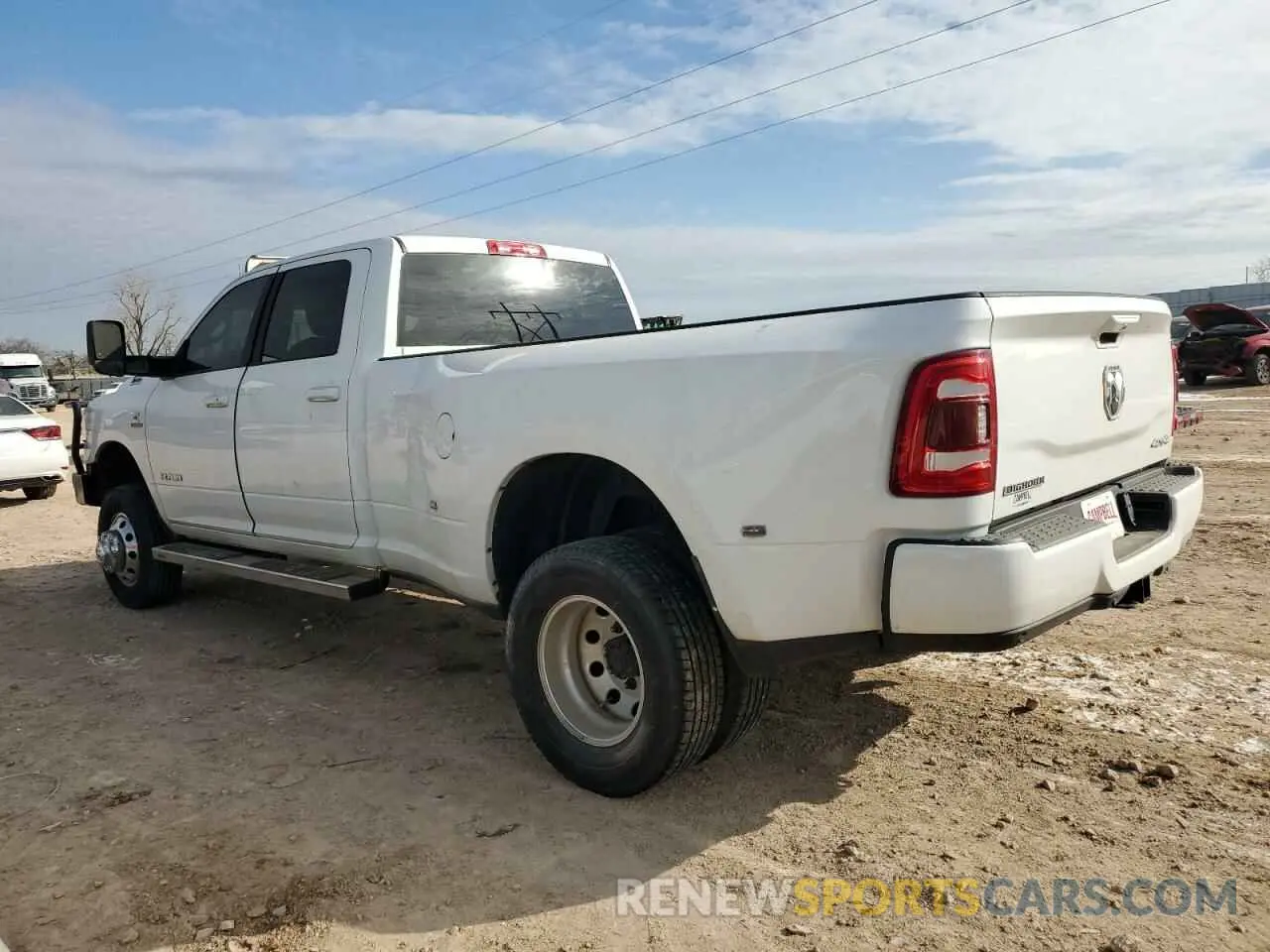 2 Photograph of a damaged car 3C63RRHL1LG198245 RAM 3500 2020