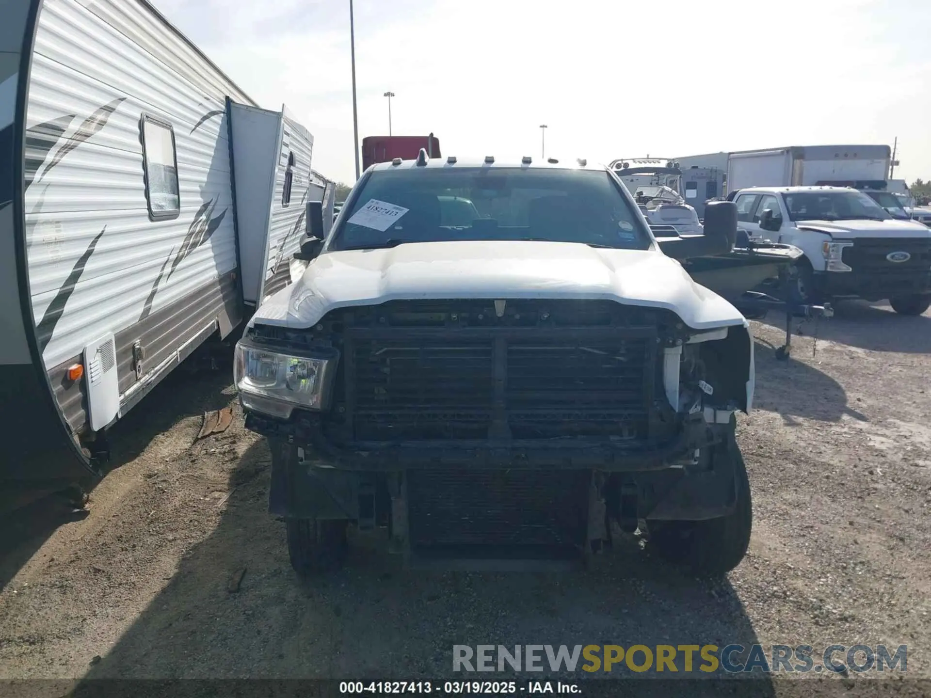 13 Photograph of a damaged car 3C63RRHL4LG299649 RAM 3500 2020