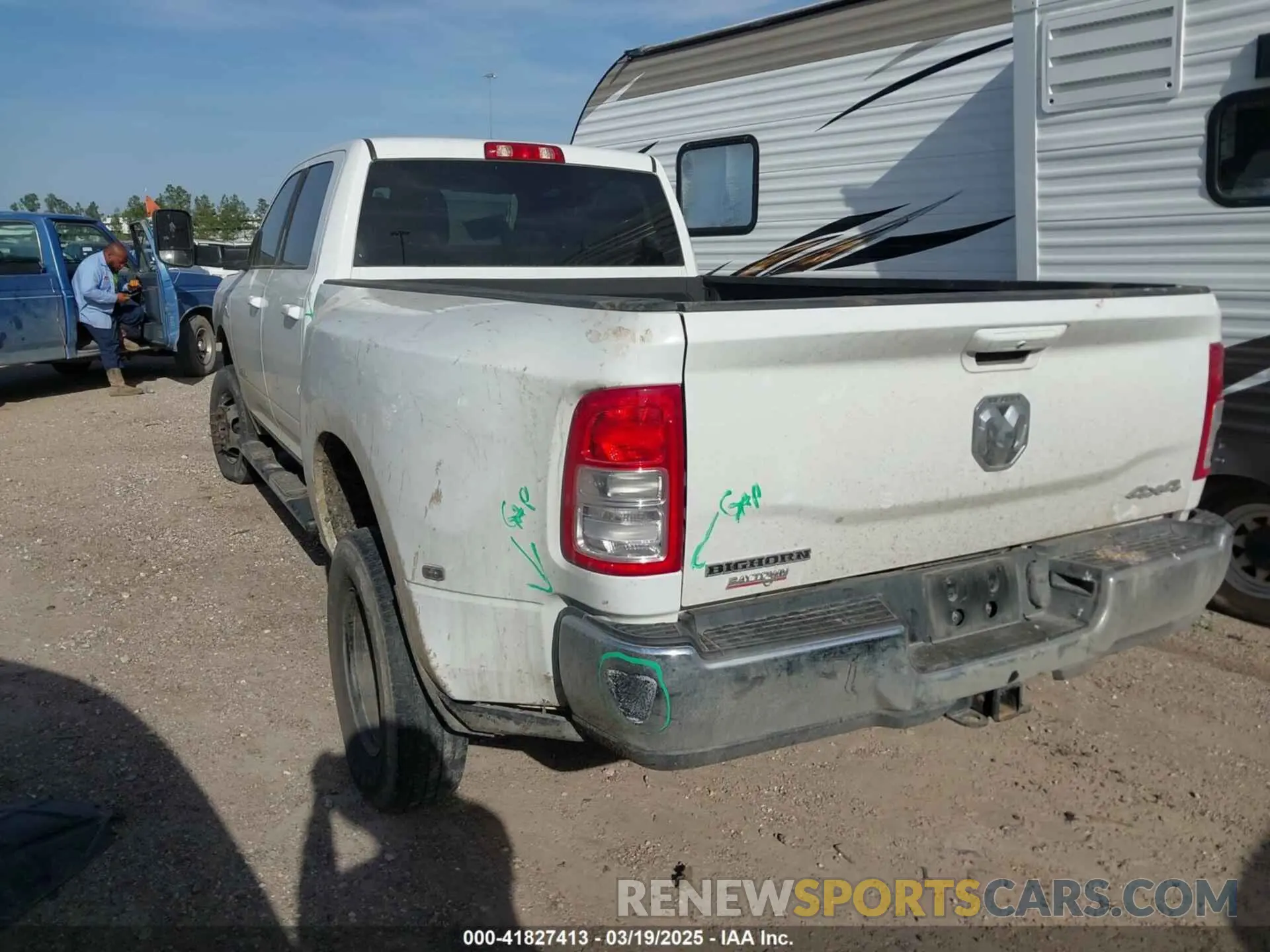 3 Photograph of a damaged car 3C63RRHL4LG299649 RAM 3500 2020