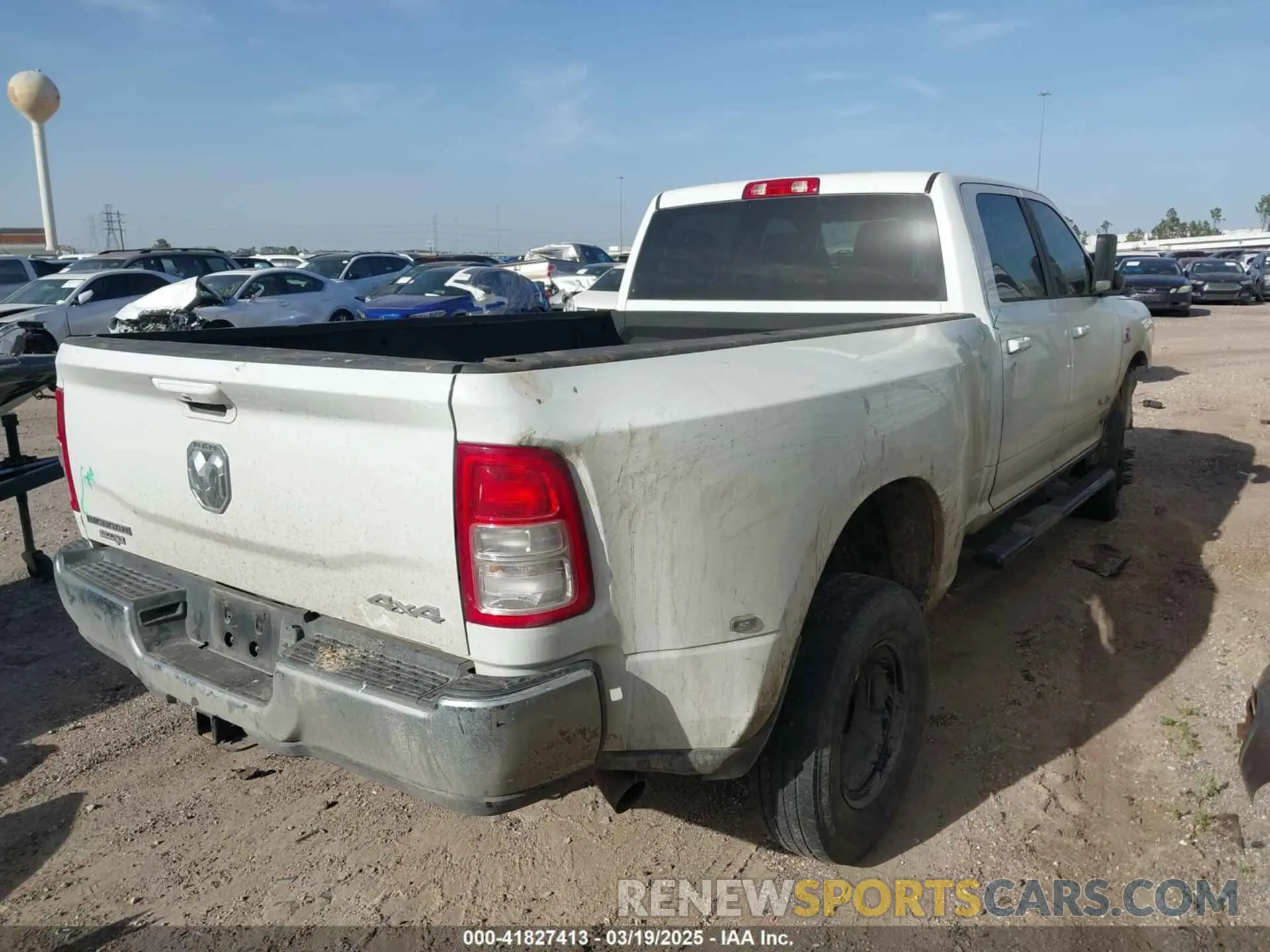 4 Photograph of a damaged car 3C63RRHL4LG299649 RAM 3500 2020