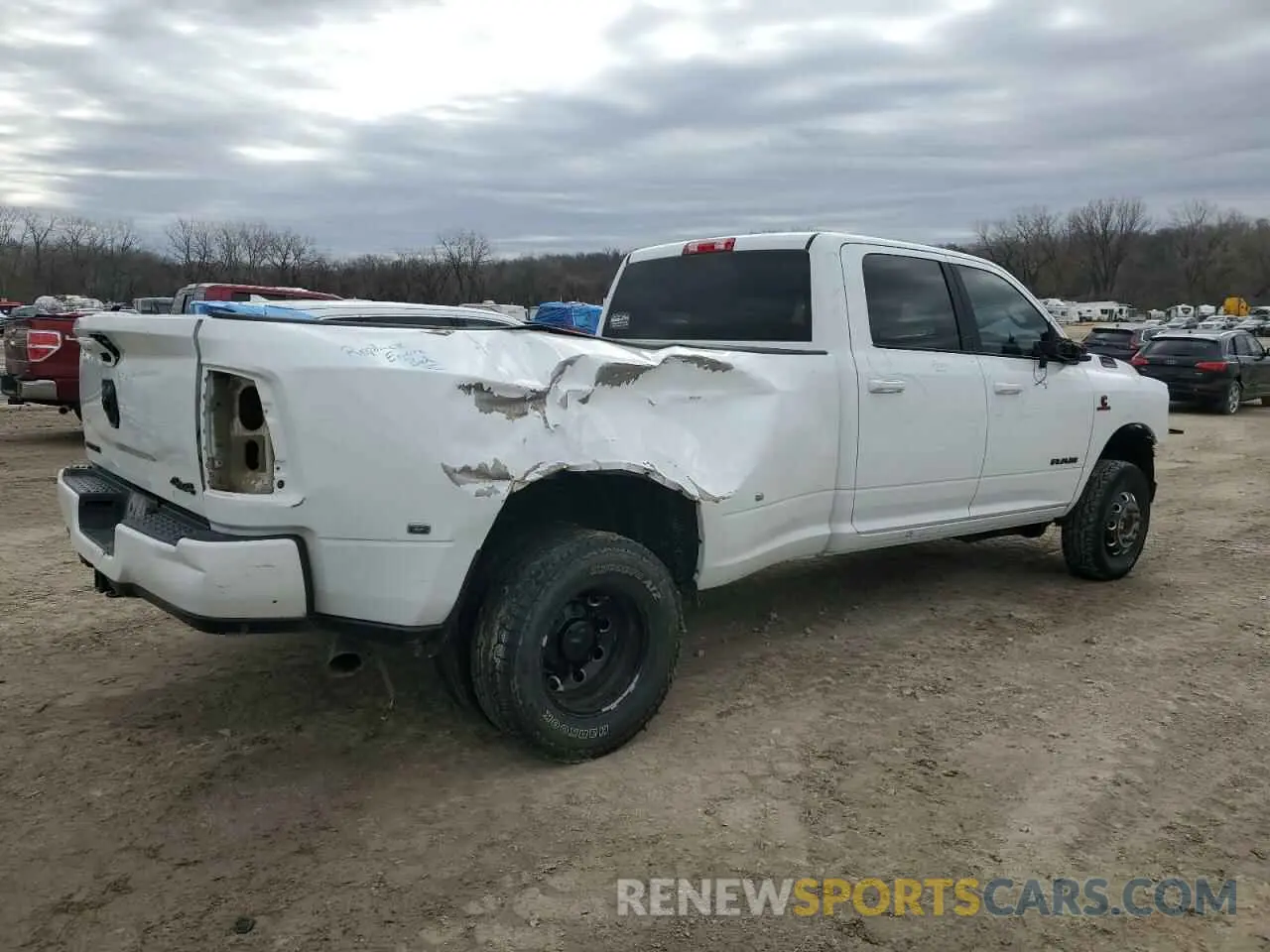 3 Photograph of a damaged car 3C63RRHL7LG215842 RAM 3500 2020