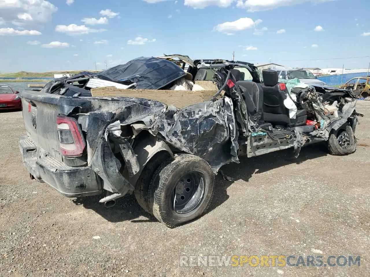 3 Photograph of a damaged car 3C63RRJL3LG179710 RAM 3500 2020