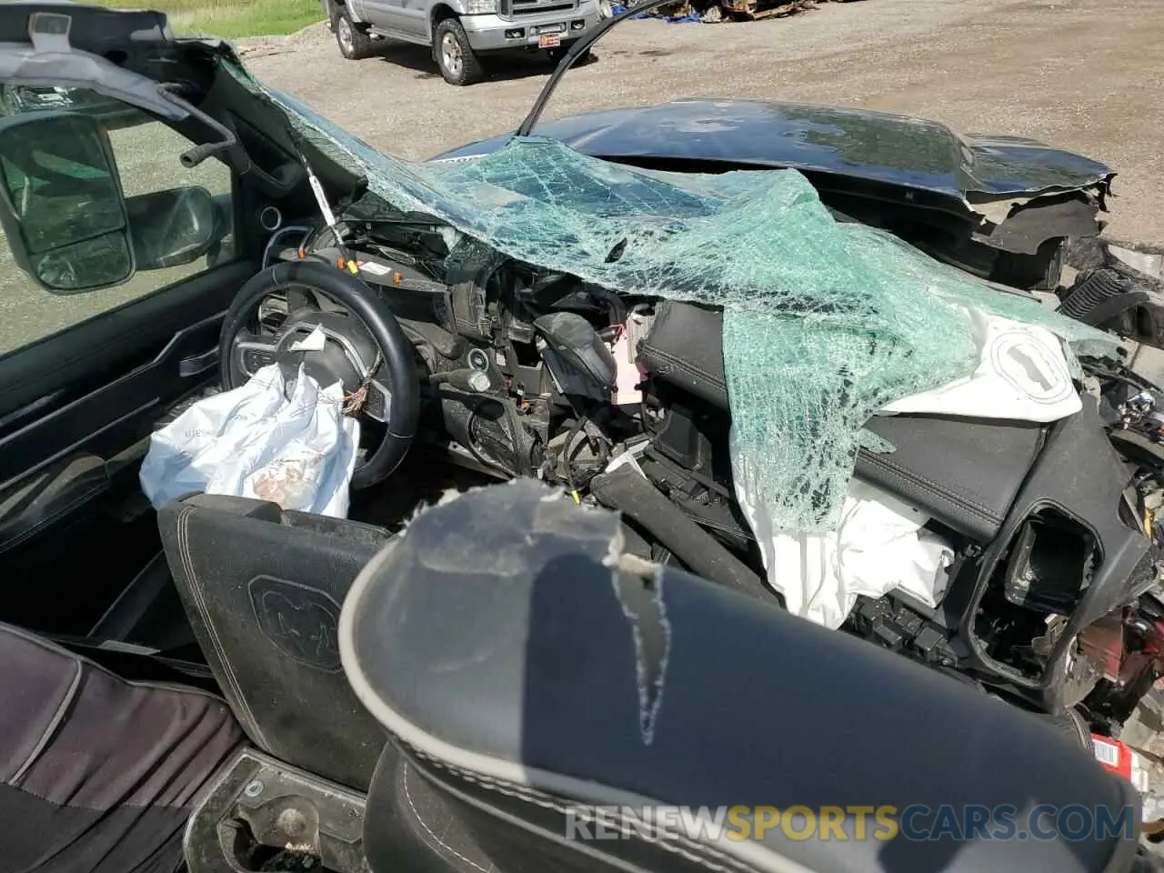 8 Photograph of a damaged car 3C63RRJL3LG179710 RAM 3500 2020