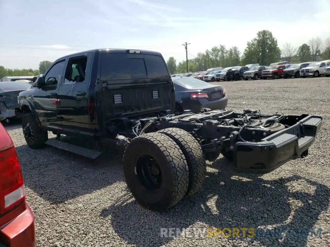 2 Photograph of a damaged car 3C63RRJL4LG196273 RAM 3500 2020