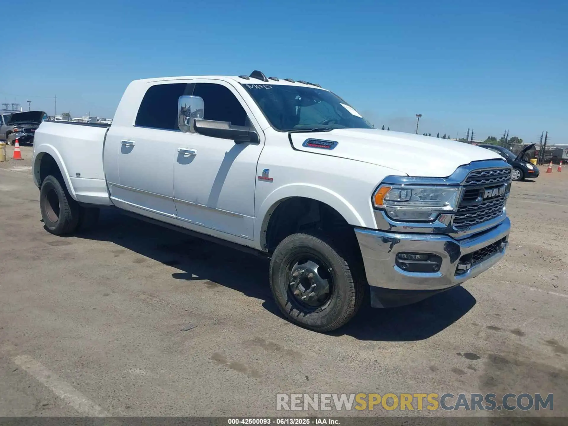 1 Photograph of a damaged car 3C63RRPL2LG199678 RAM 3500 2020