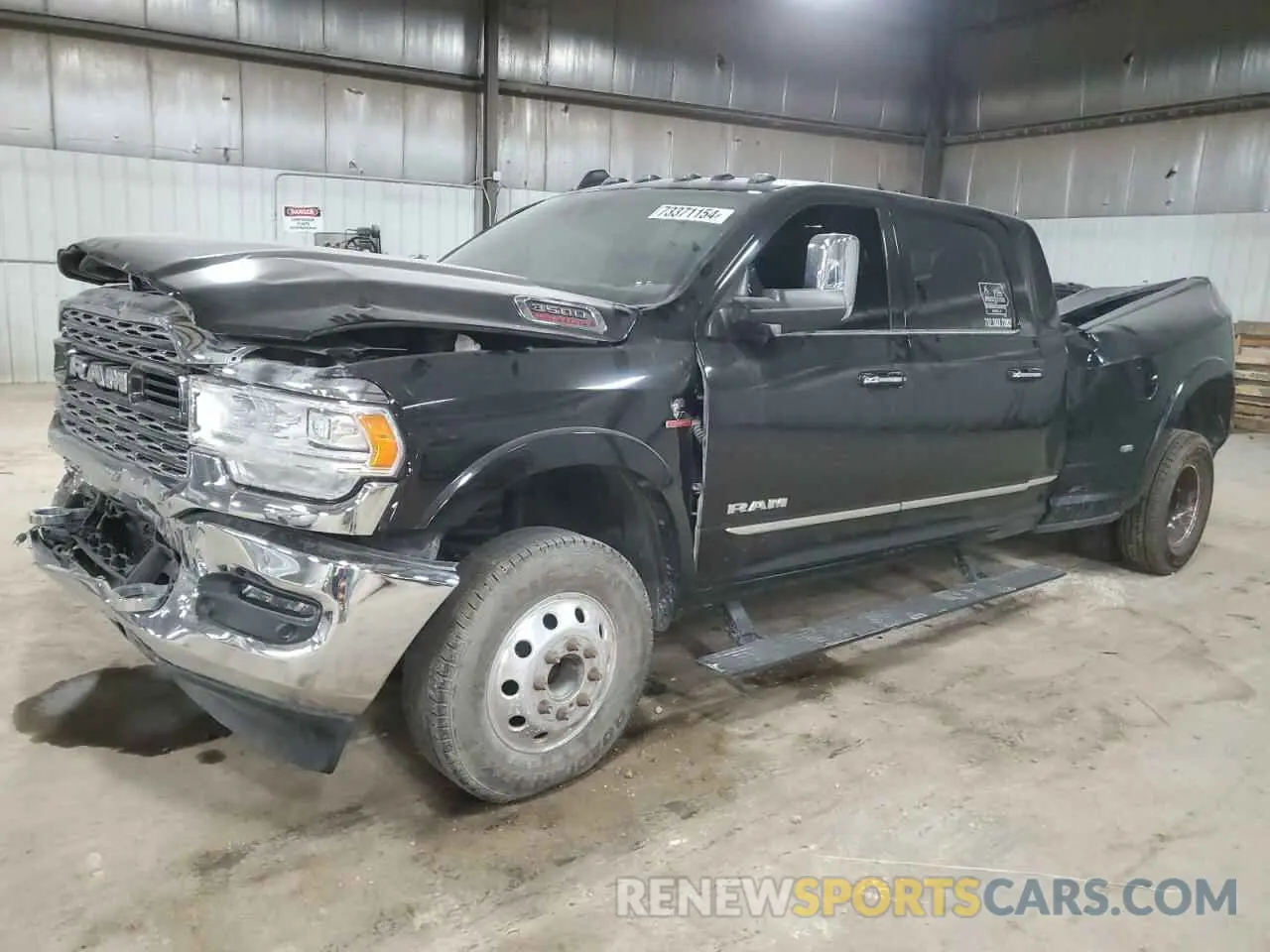 1 Photograph of a damaged car 3C63RRPL7LG109361 RAM 3500 2020