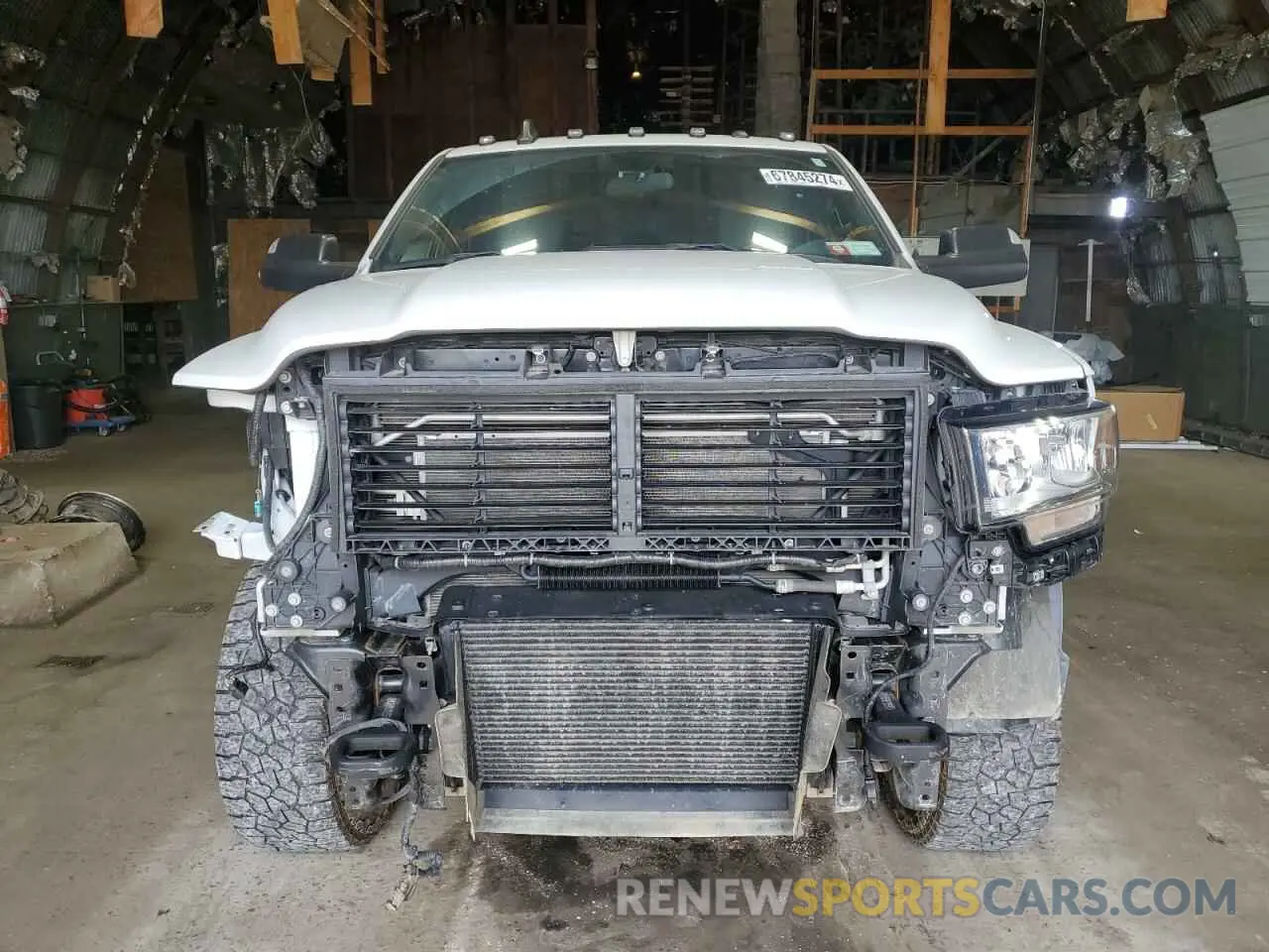 5 Photograph of a damaged car 3C63R3CL4MG700543 RAM 3500 2021