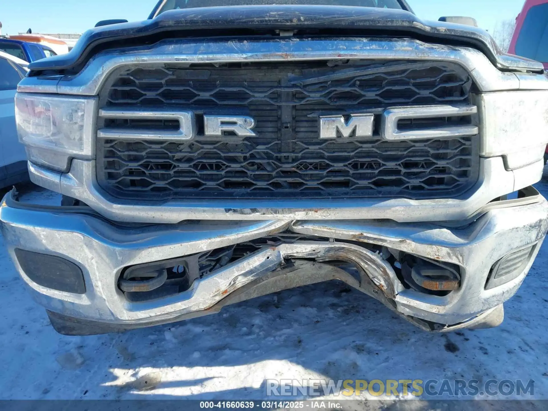 11 Photograph of a damaged car 3C63R3GJ9MG689788 RAM 3500 2021