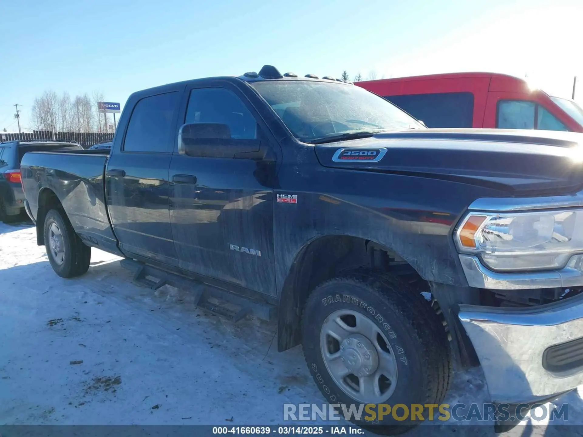 13 Photograph of a damaged car 3C63R3GJ9MG689788 RAM 3500 2021