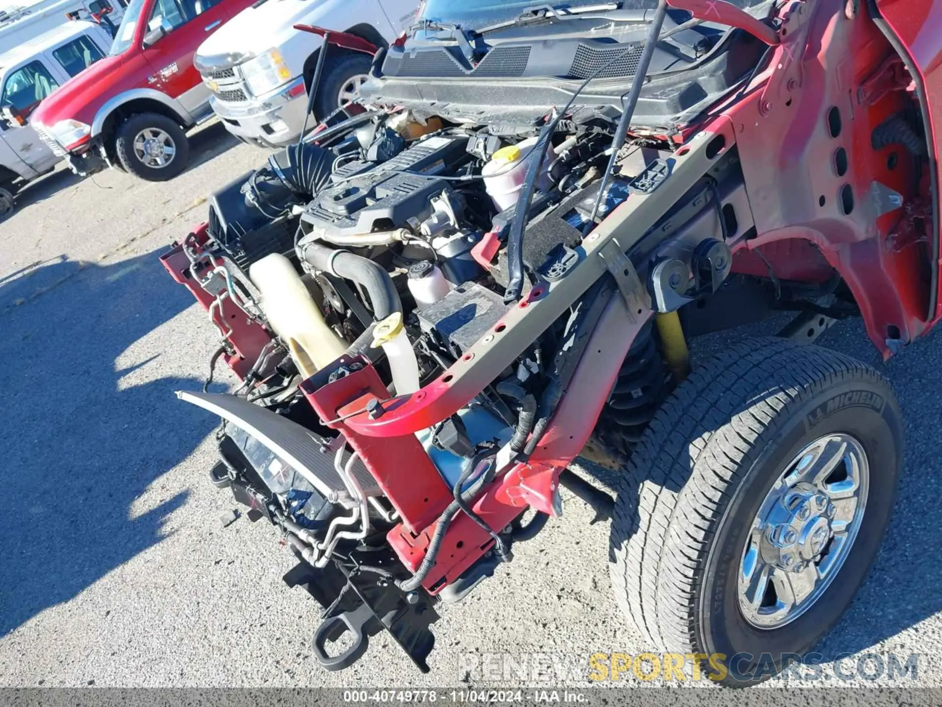 11 Photograph of a damaged car 3C63R3GLXMG686965 RAM 3500 2021