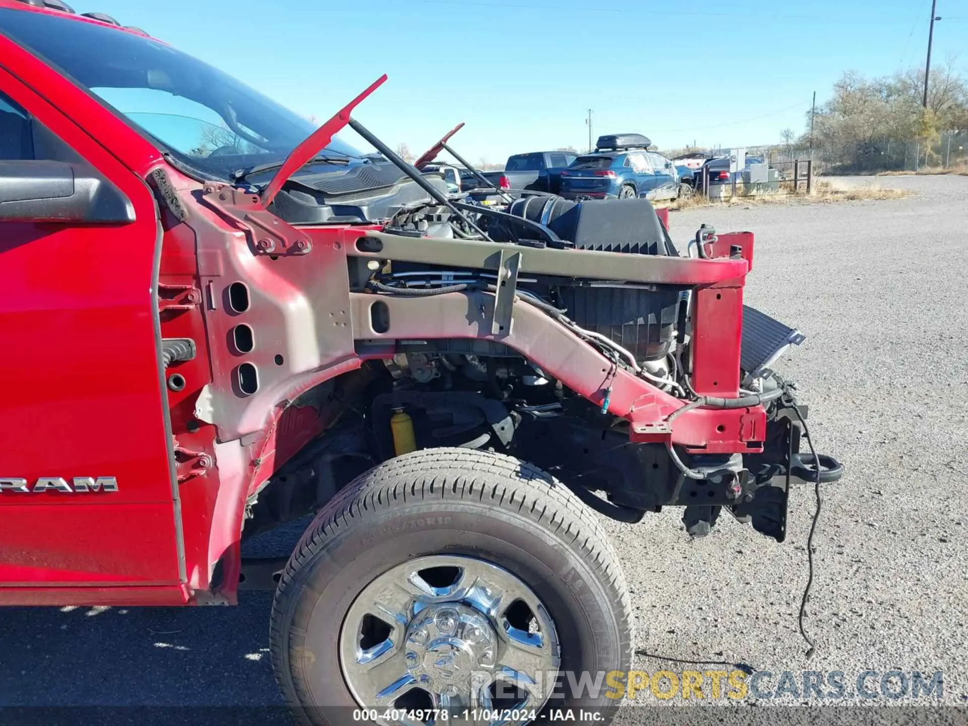 14 Photograph of a damaged car 3C63R3GLXMG686965 RAM 3500 2021