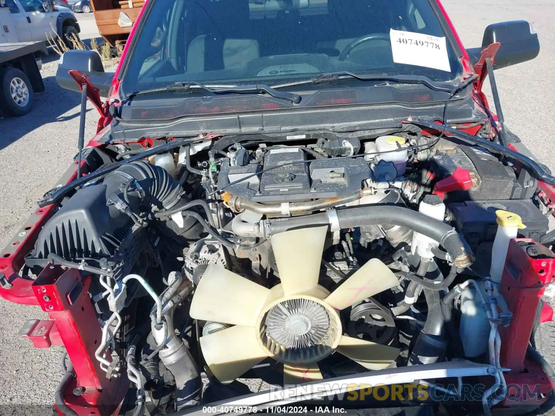 9 Photograph of a damaged car 3C63R3GLXMG686965 RAM 3500 2021