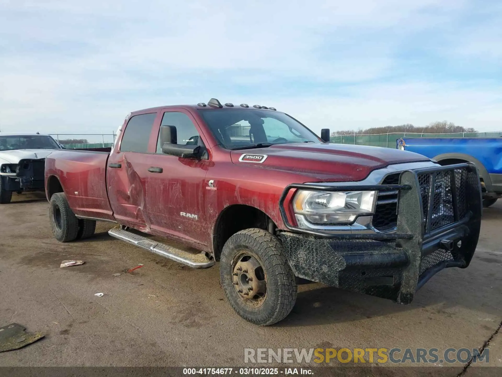 1 Photograph of a damaged car 3C63RRGL0MG588241 RAM 3500 2021
