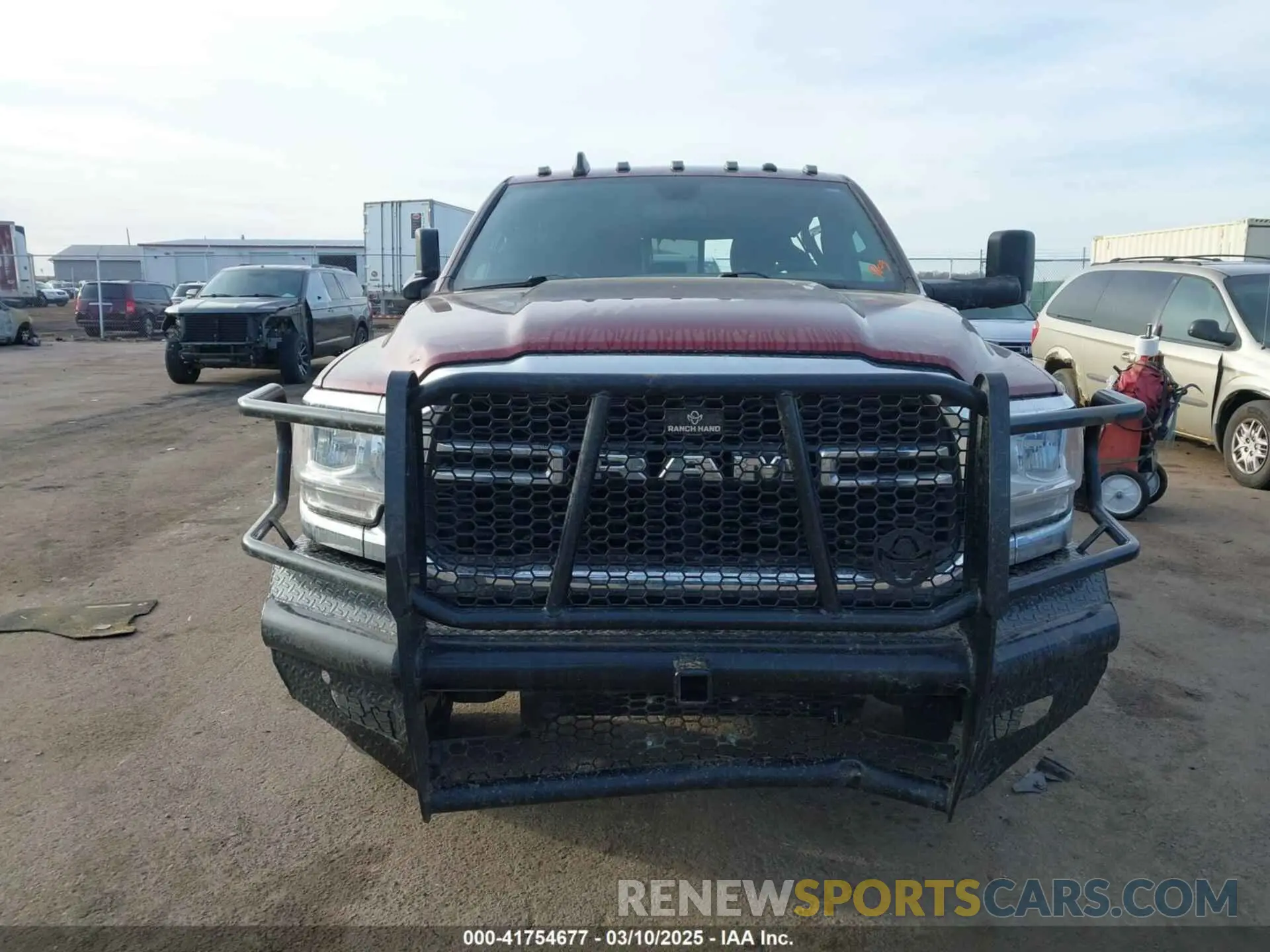 13 Photograph of a damaged car 3C63RRGL0MG588241 RAM 3500 2021