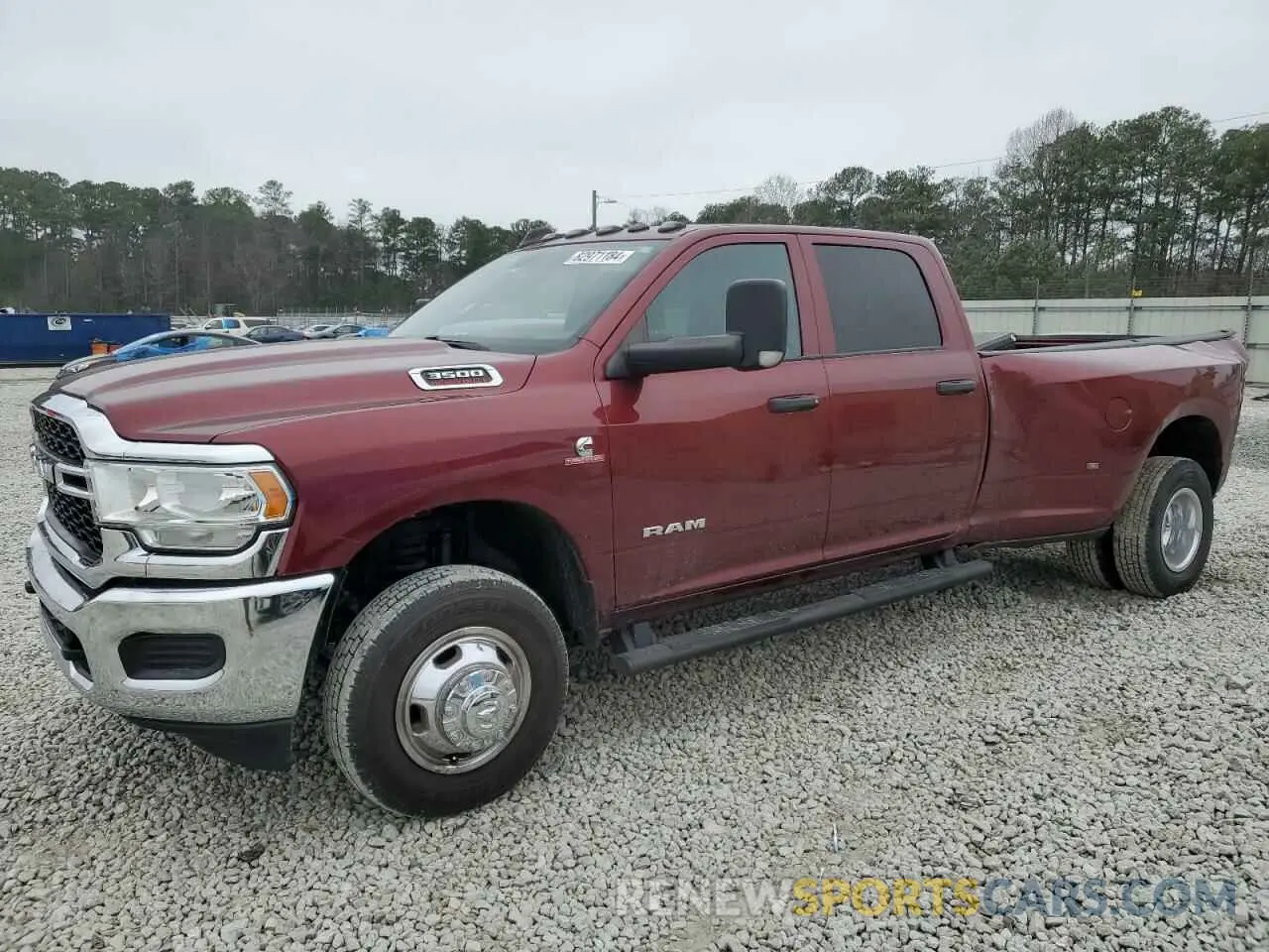1 Photograph of a damaged car 3C63RRGL2MG528641 RAM 3500 2021