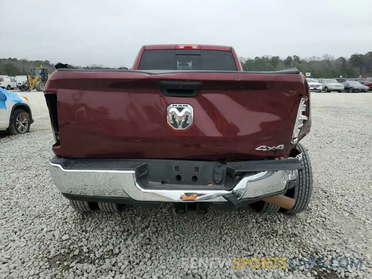 6 Photograph of a damaged car 3C63RRGL2MG528641 RAM 3500 2021