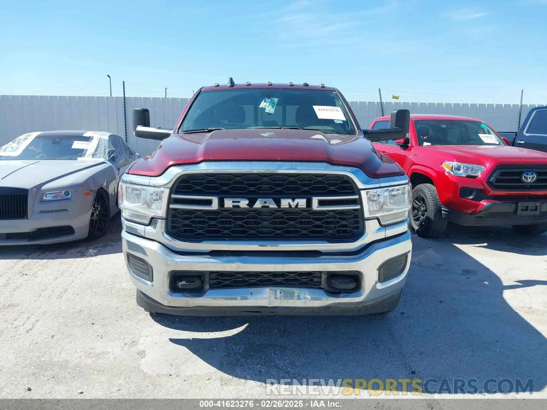 11 Photograph of a damaged car 3C63RRGL4MG666830 RAM 3500 2021