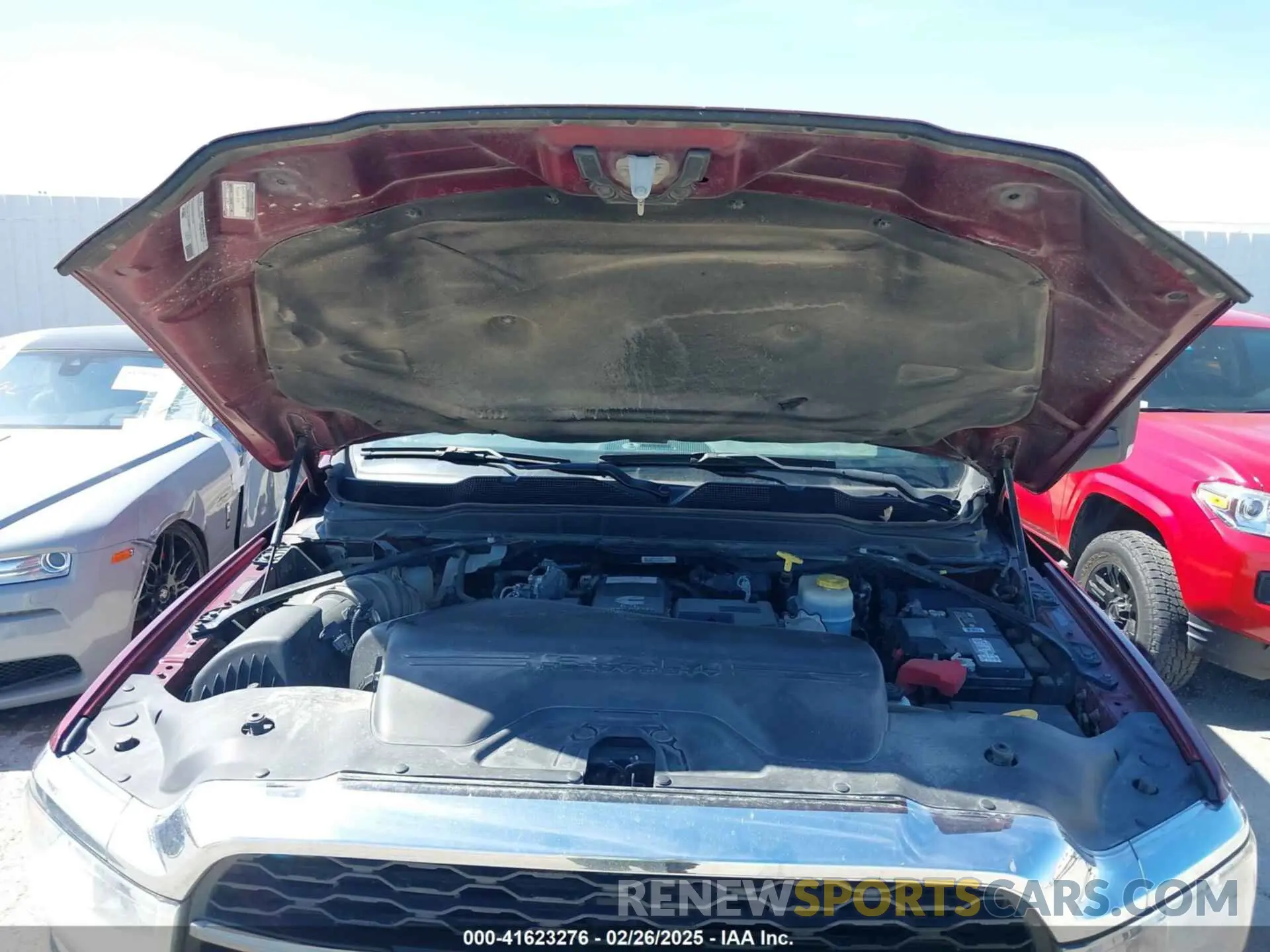 9 Photograph of a damaged car 3C63RRGL4MG666830 RAM 3500 2021