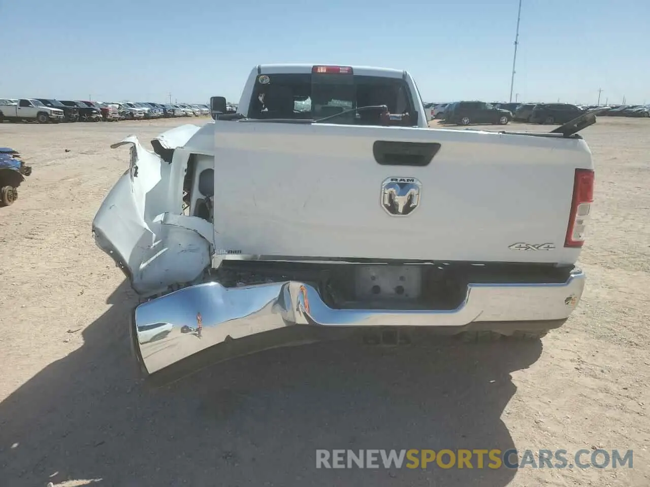 6 Photograph of a damaged car 3C63RRGL7MG588818 RAM 3500 2021