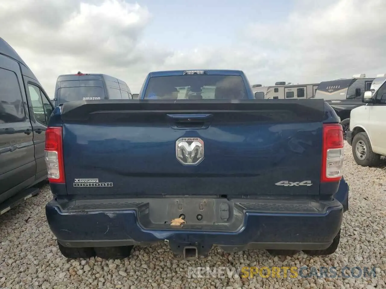 6 Photograph of a damaged car 3C63RRHL6MG550527 RAM 3500 2021