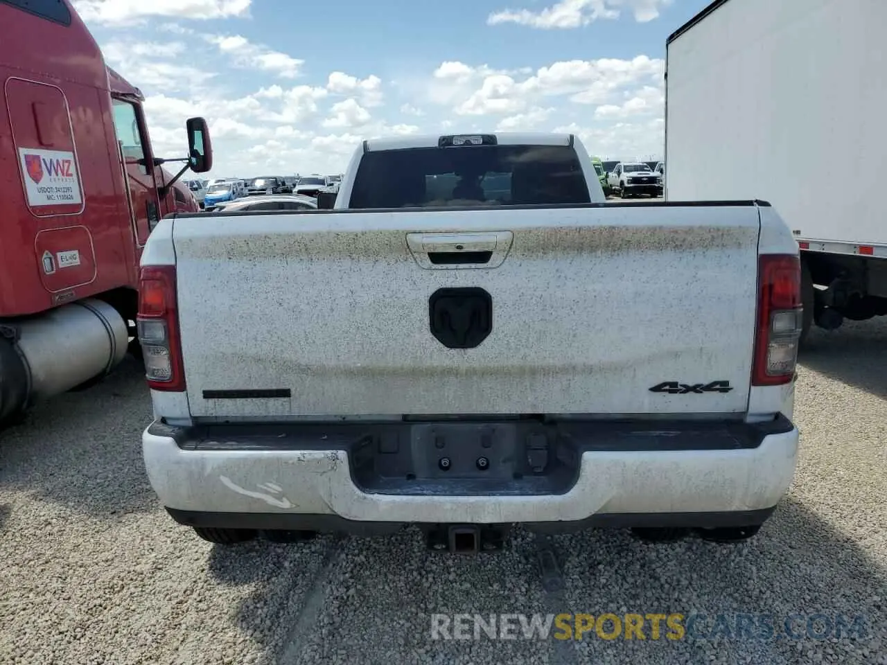 6 Photograph of a damaged car 3C63RRHL7MG688240 RAM 3500 2021